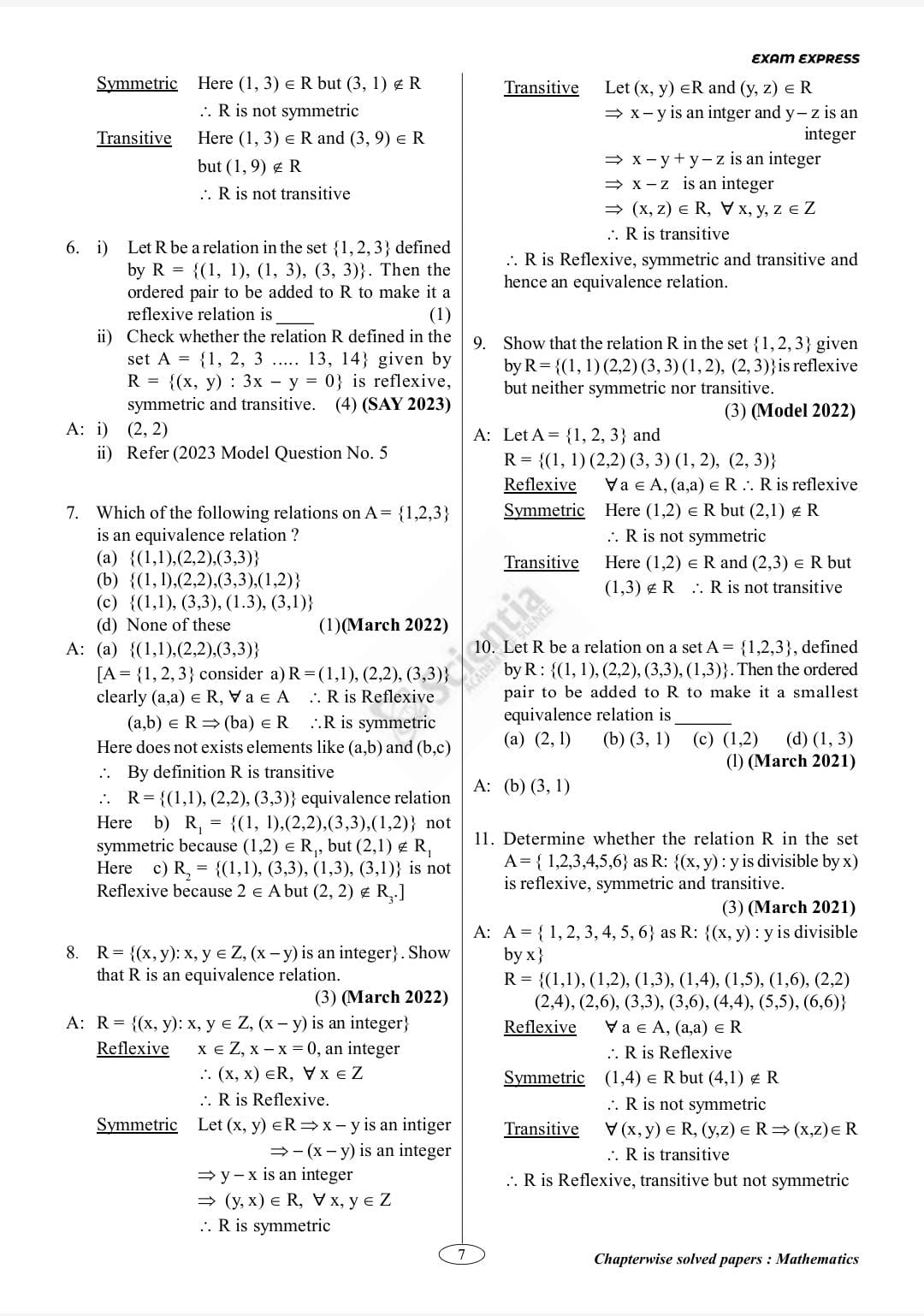 Plus Two PYQ 2010–2026  Previous Year Question Papers with Solutions