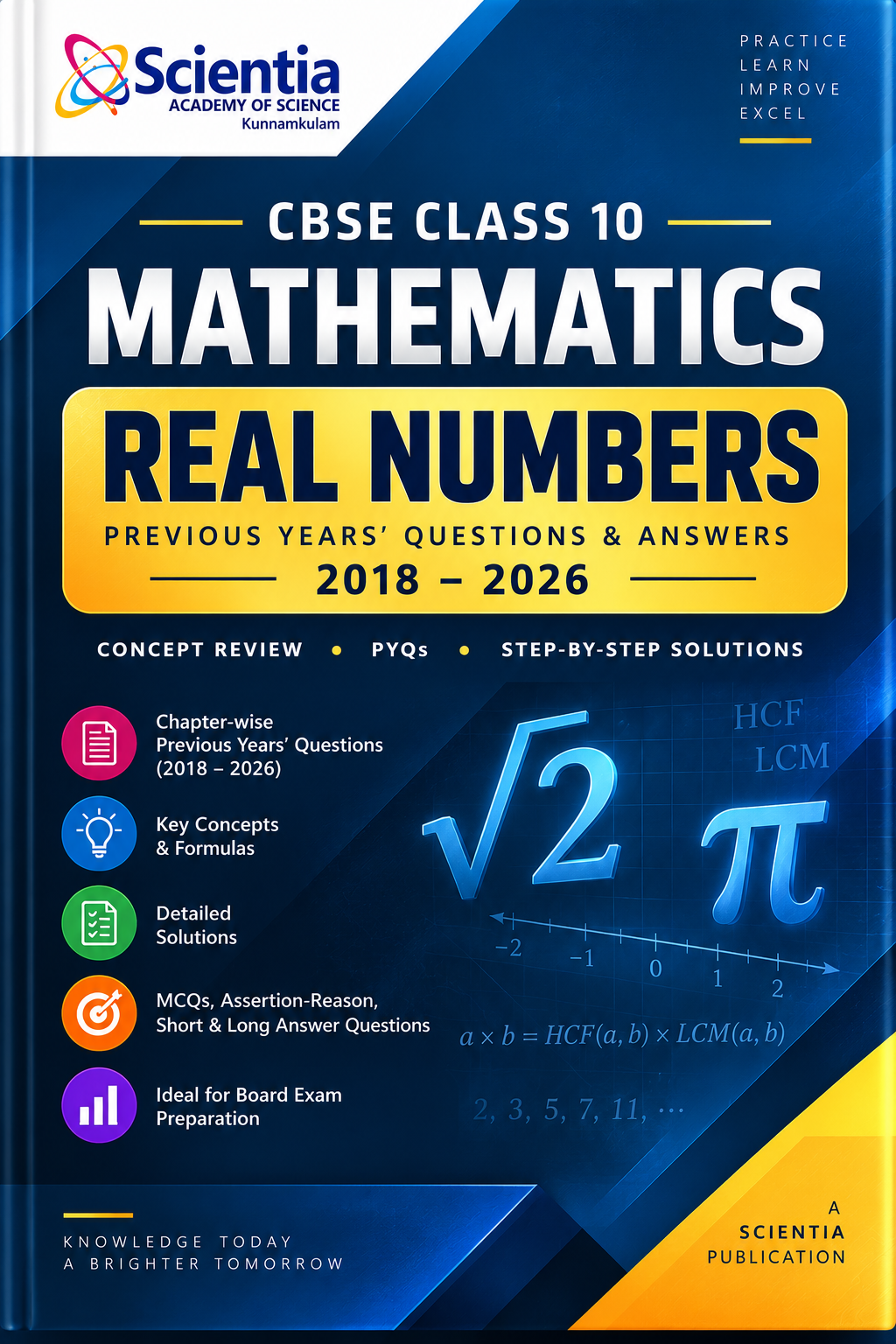 CBSE Class 10 Mathematics – Real Numbers  PYQs & Detailed Solutions 2018–2026