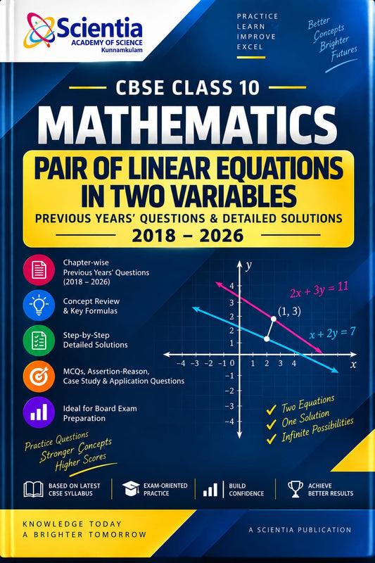 CBSE Class 10 Mathematics – Pair of Linear Equations in Two Variables  PYQs & Detailed Solutions 2018–2026