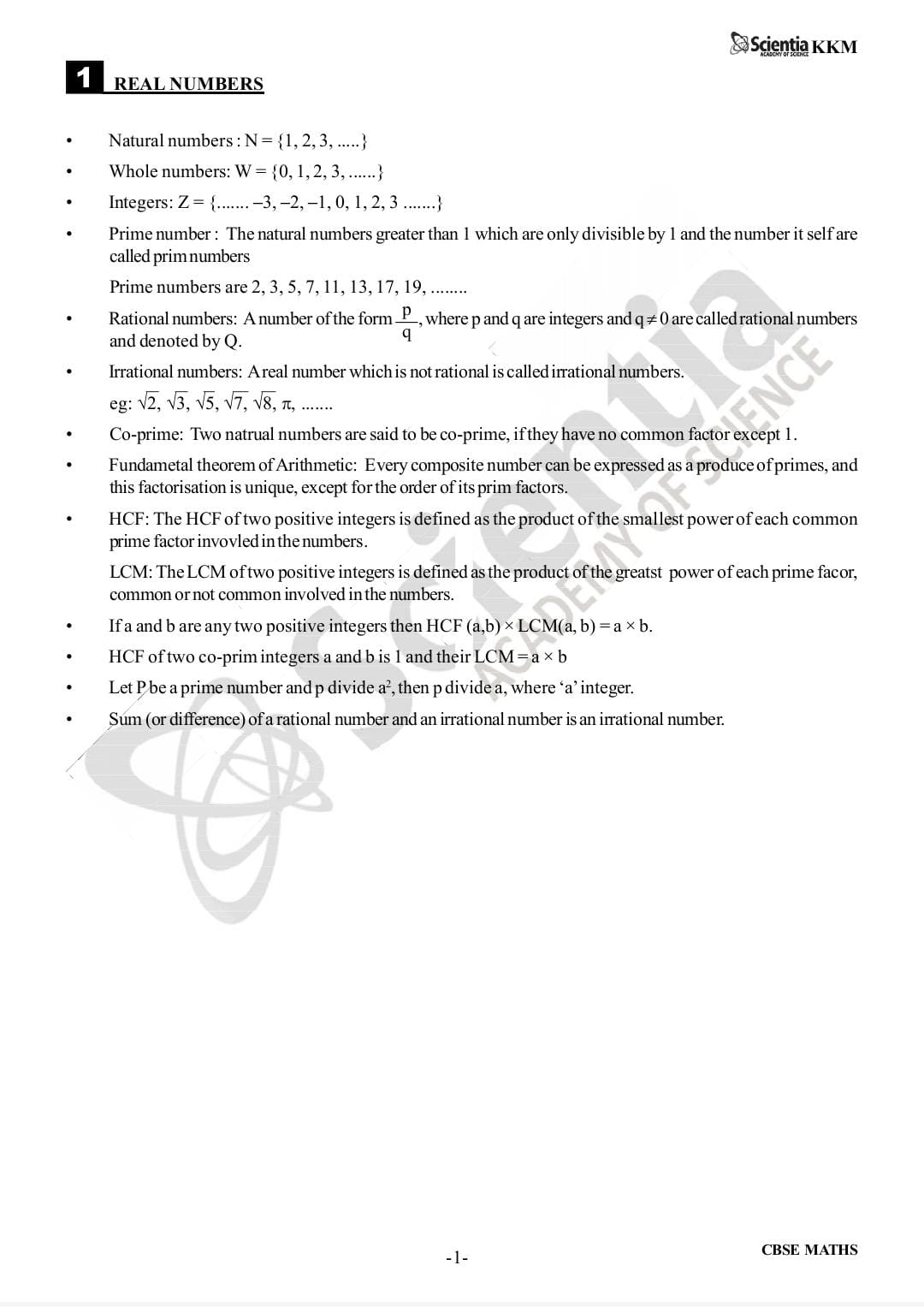 CBSE Class 10 Mathematics – Real Numbers  PYQs & Detailed Solutions 2018–2026