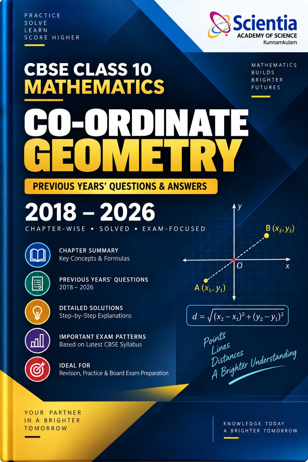 CBSE Class 10 Mathematics – Coordinate Geometry  PYQs & Detailed Solutions 2018–2026