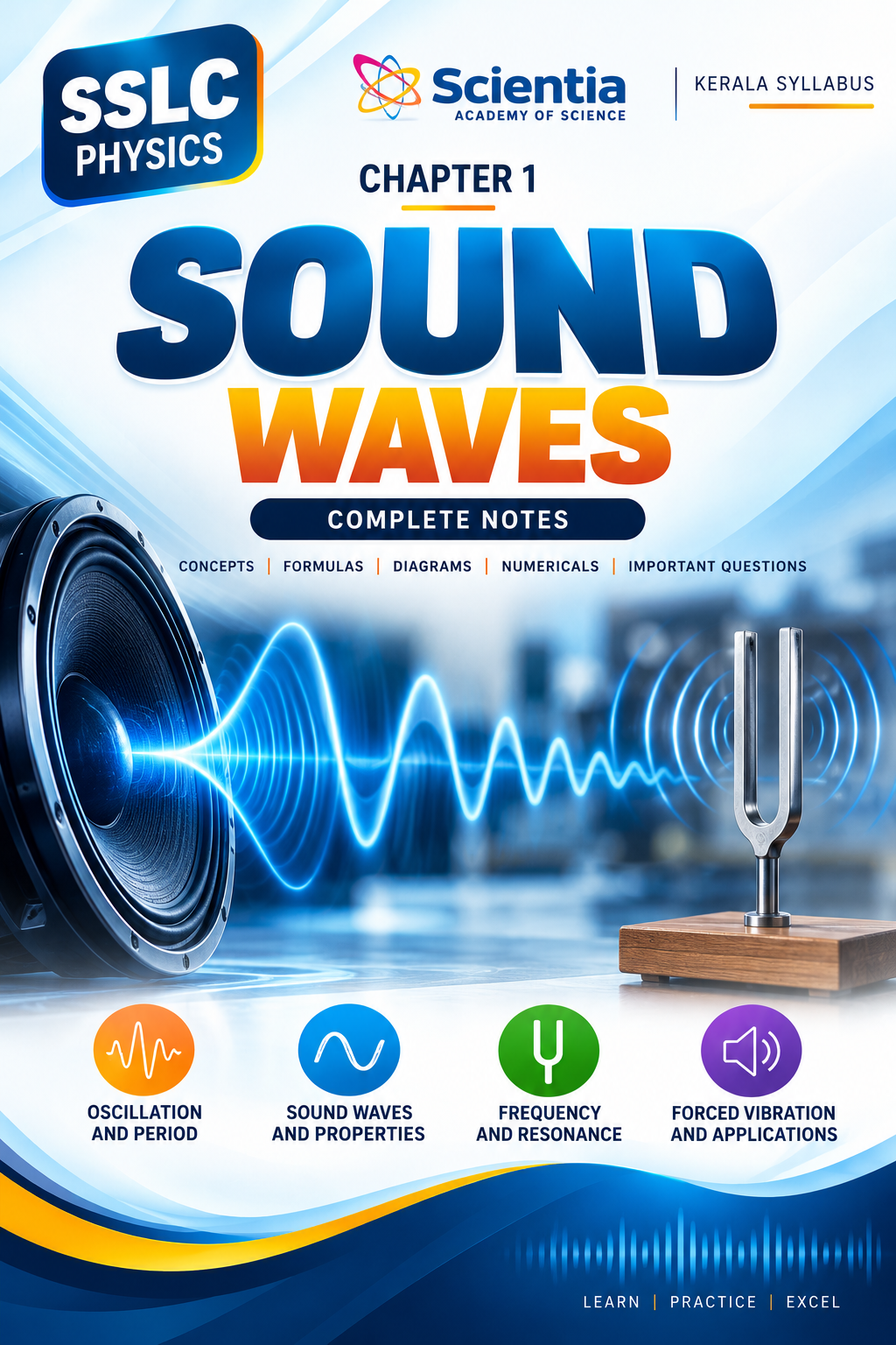 SSLC Physics Sound Waves Notes PDF – Free Download