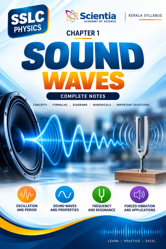 SSLC Physics Sound Waves Notes PDF – Free Download