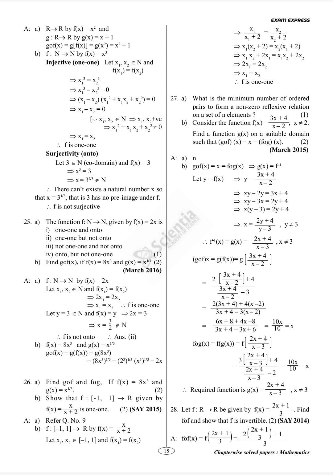 Plus Two PYQ 2010–2026  Previous Year Question Papers with Solutions