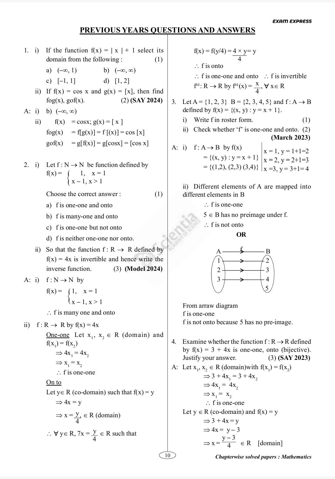 Plus Two PYQ 2010–2026  Previous Year Question Papers with Solutions