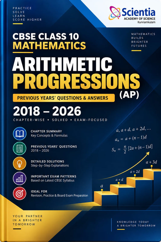CBSE Class 10 Mathematics – Arithmetic Progressions  PYQs & Detailed Solutions 2018–2026